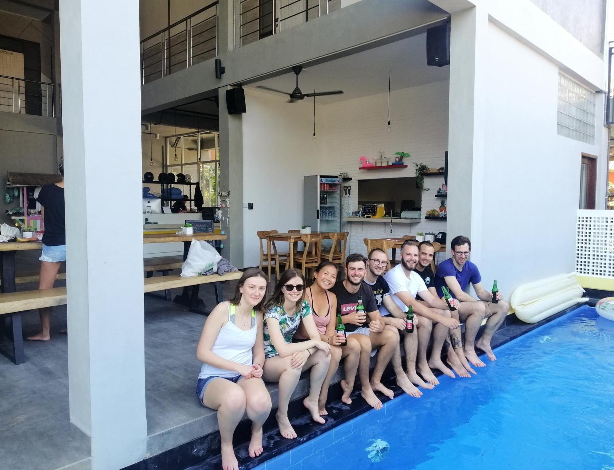 Beach Hut Hostel Kuta Lombok Exterior foto